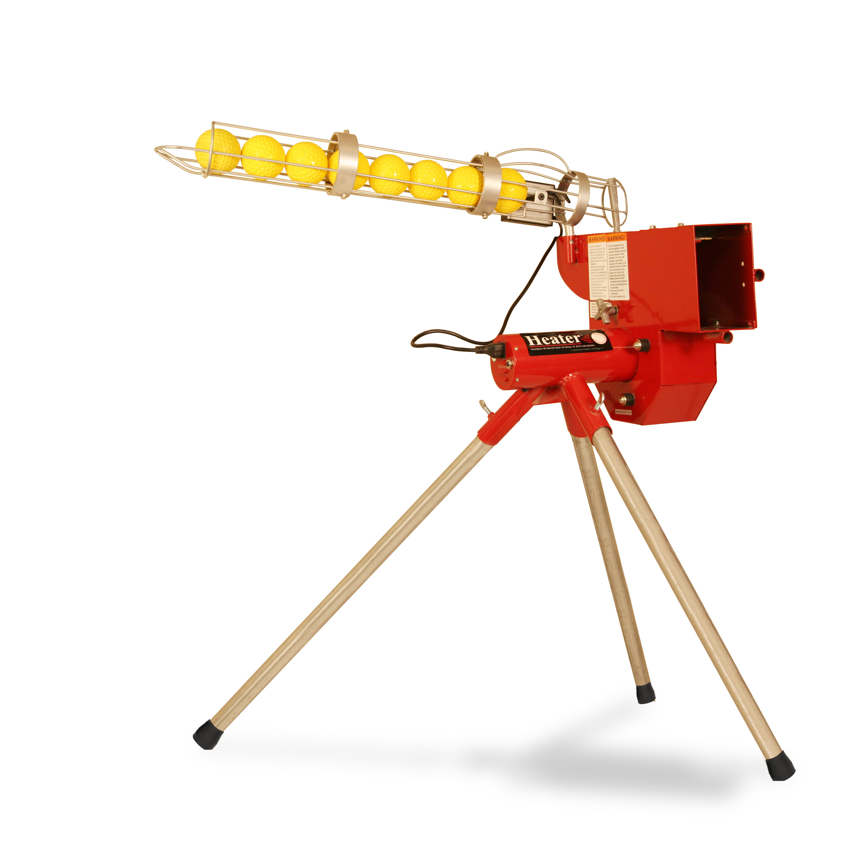 Heater Real 12 inch Softball Machine With Ball Feeder